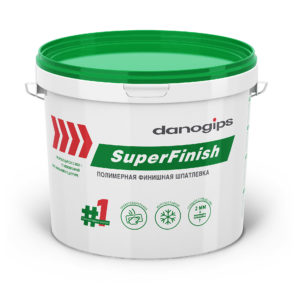 Шпатлевка DANOGIPS SuperFinish финишная 17л/28кг