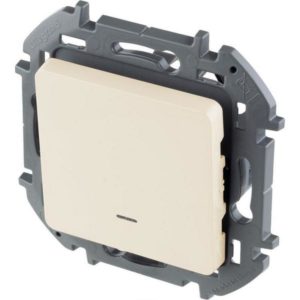 Механизм выкл. 1-кл. Inspiria 10А IP20 250В 10AX с подсветкой сл.кость 673611