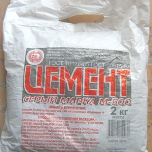 Вяжущее портланд ЦЕМ500, 2кг