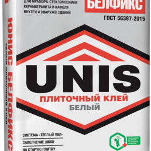 ЮНИС БЕЛФИКС Клей для мозаичной, стеклянной, прозрачной плитки 25 кг