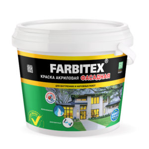 "FARBITEX" Краска акриловая фасадная 13кг