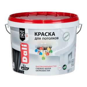 "DALI" Краска акриловая для потолков 9л