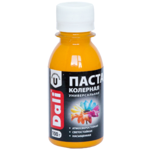 "DALI" паста колерная Золотисто-желтый 0,1кг
