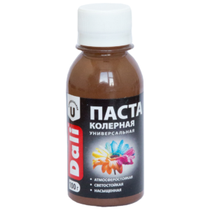 "DALI" паста колерная Коричневый 0,1кг