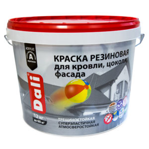 "DALI" Краска резиновая База А 12кг