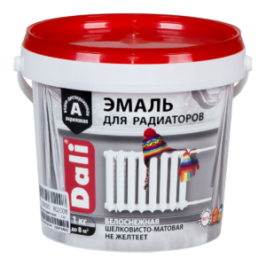 "DALI" Эмаль для радиаторов акриловая 1л
