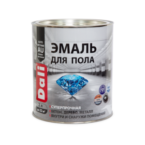 "DALI" Эмаль для пола красно-коричневый RAL3009 2л