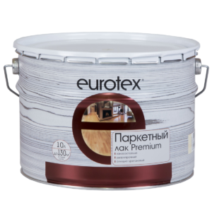 EUROTEX-Premium Лак паркетный глянцевый 10л