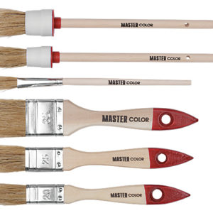 Набор MASTER COLOR 6кист.с дер р:фл.20,25,35мм,кр.20,25мм,худ / У0009659