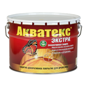 Акватекс-ЭКСТРА текстурное покрытие бесцветный 9л (база под колеровку)