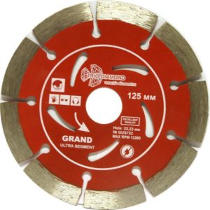 Диск Trio Diamond алмаз отр. Segment Grand Hot 125х10х22.23мм