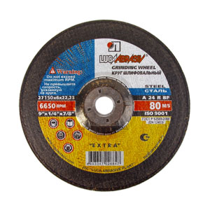 Круг Луга обдирочный 150*6*22 А 24R BF 80 /Россия/ ТМ003665