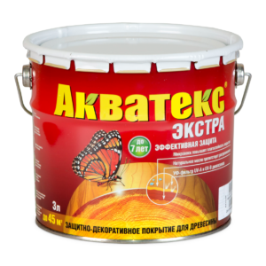 Акватекс-ЭКСТРА текстурное покрытие орех 2,7л