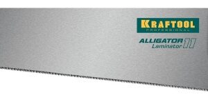 Ножовка KRAFTOOL по ламинату ″Alligator LAMINATOR 11″, 500 мм, 11 TPI 3D зуб,