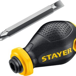 STAYER Hercules-Mini 2-in-1 38 мм переставная отвертка PH2/SL6