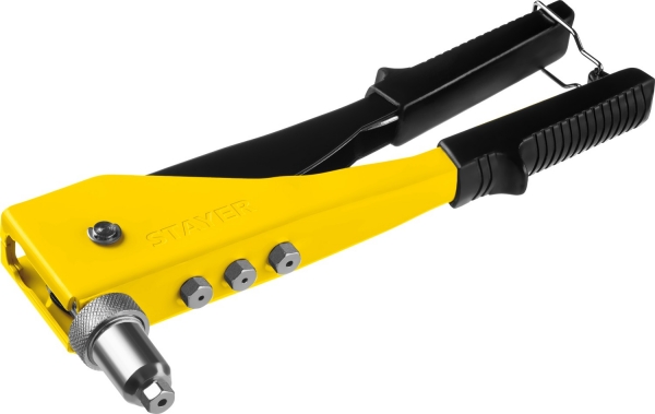 Заклепочник STAYER MaxFix MS 180 3107 поворотный 90-180 гр. d=2,4-4,8мм литой корпус /Китай/ ММ008782